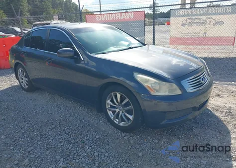 2007 Infiniti G35 Journey z USA, uszkodzony, nr VIN JNKBV61E07M727633